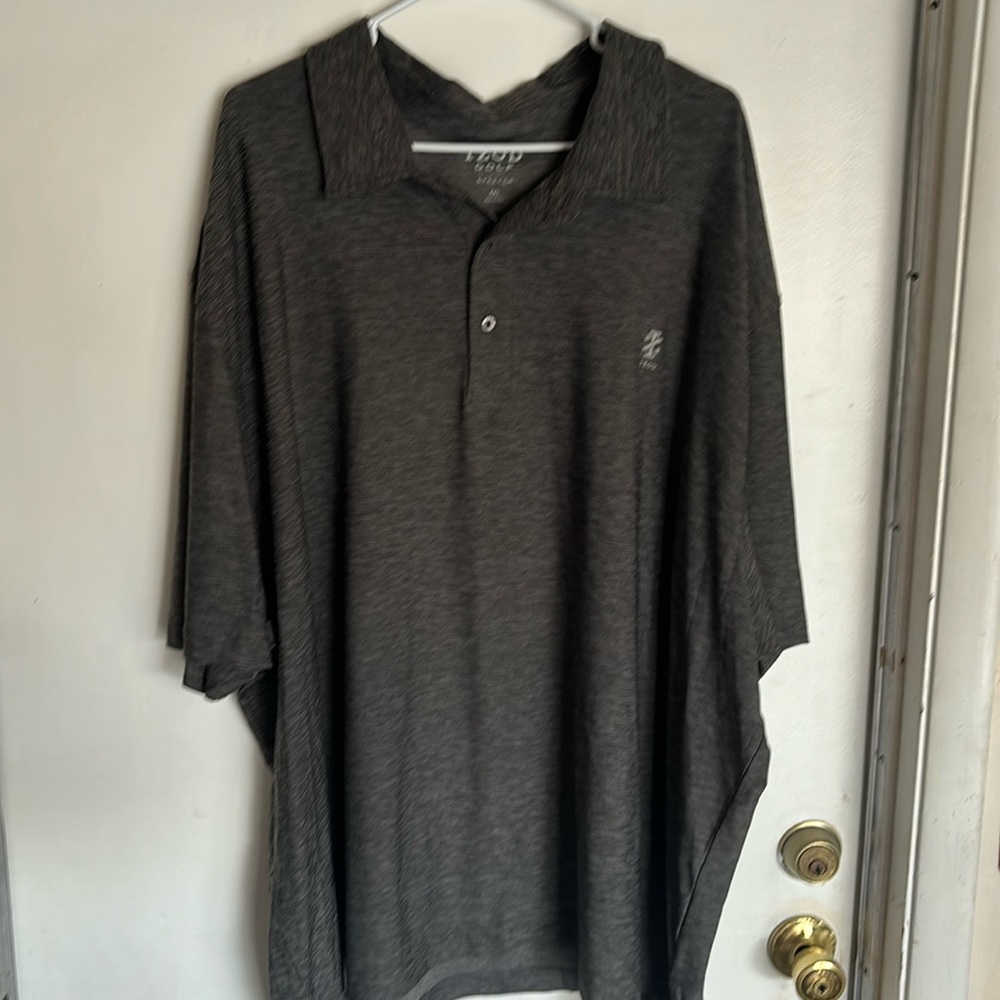 IZOD gray polo shirt, shirt